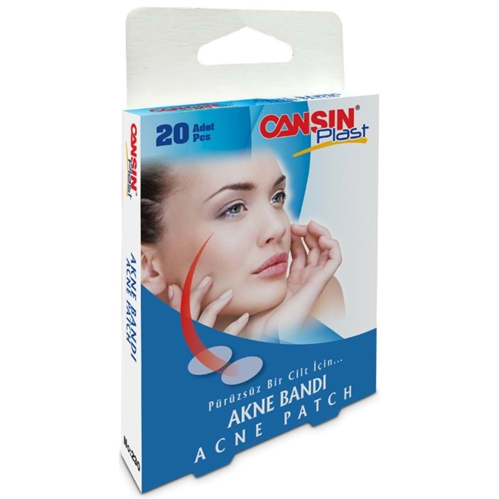 Cansınplast Akne Bandı 15mm 20 Adet