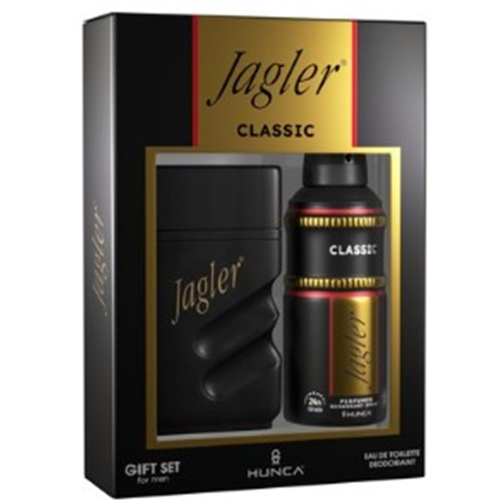 Jagler Set 90Ml + 150Ml Deodorant Klasık Erkek