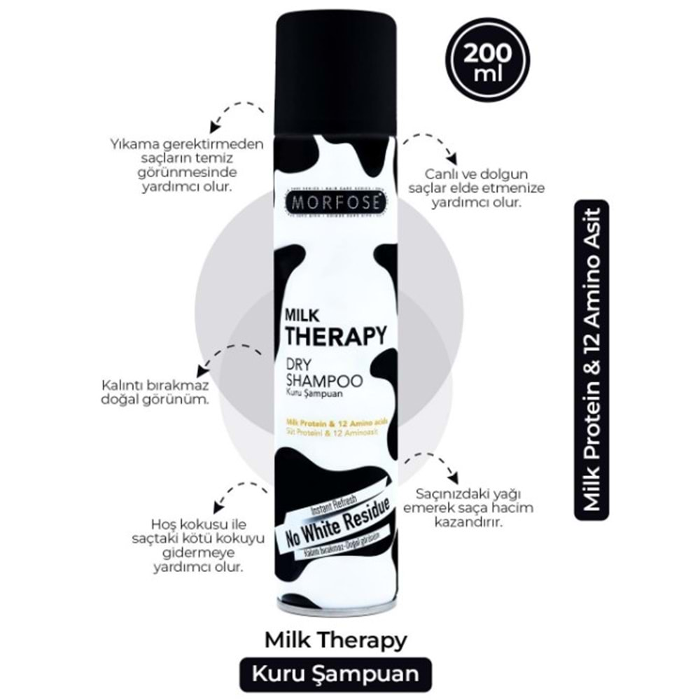 Morfose Kuru Sampuan 200Ml Mılk Therapy