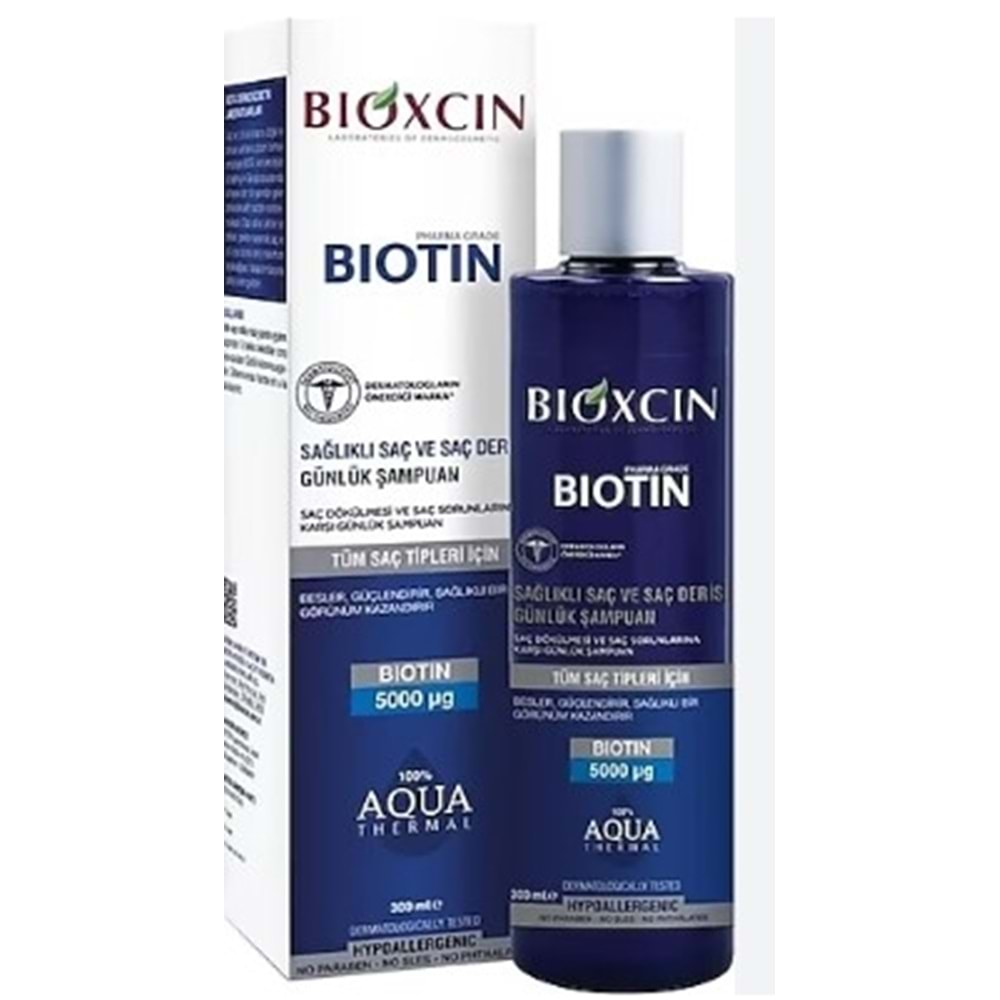 Bıoxcın Aqua Thermal Bıotın Günlük Sampuan 300Ml