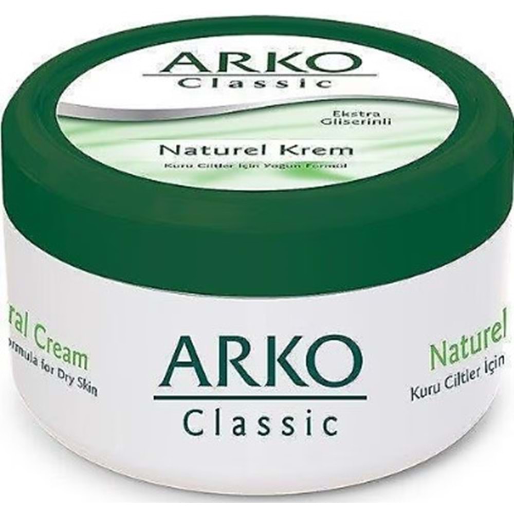 Arko Naturel Krem 250 Gr