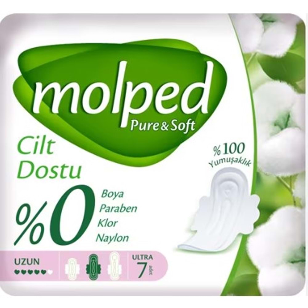 Molped Pure & Soft Uzun Ped 7li