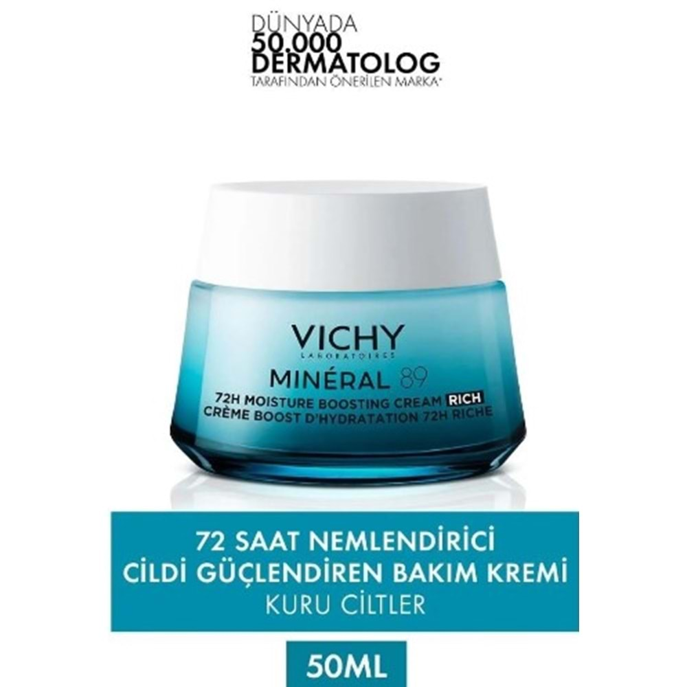 Vıchy Mıneral 89 Rıch Nemlenden Bakım Kremı 50Ml