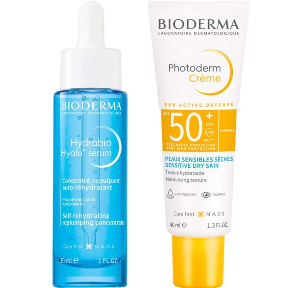 Bıoderma Hydrabıo Hylau Serum 30Ml+ Photoderm Cream SPF50+ 30Ml Set