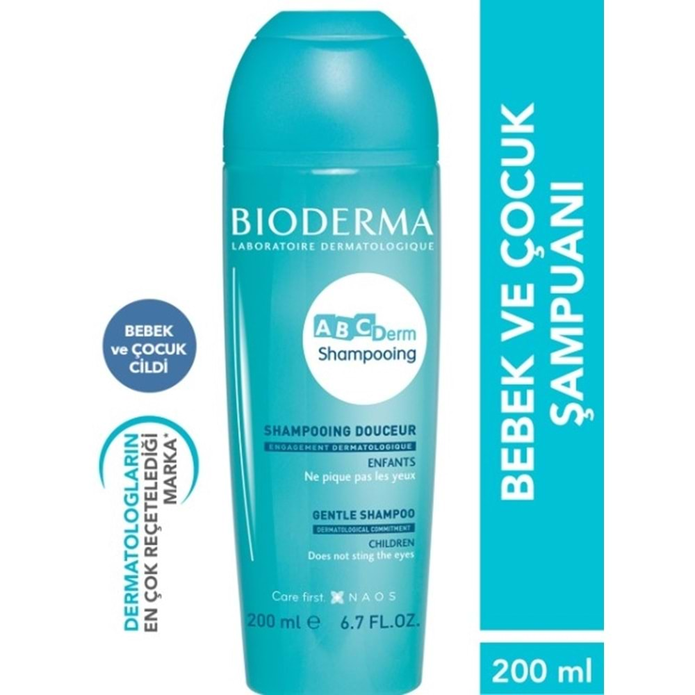 Bioderma Abcderm Gentle Shampoo 200Ml