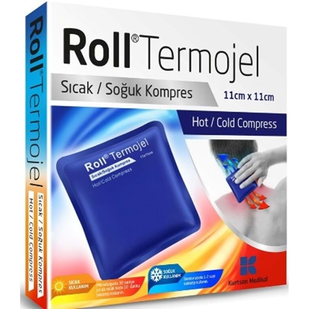 Roll Termojel Sıcak/Soguk Jel Kompres 11cm*11cm