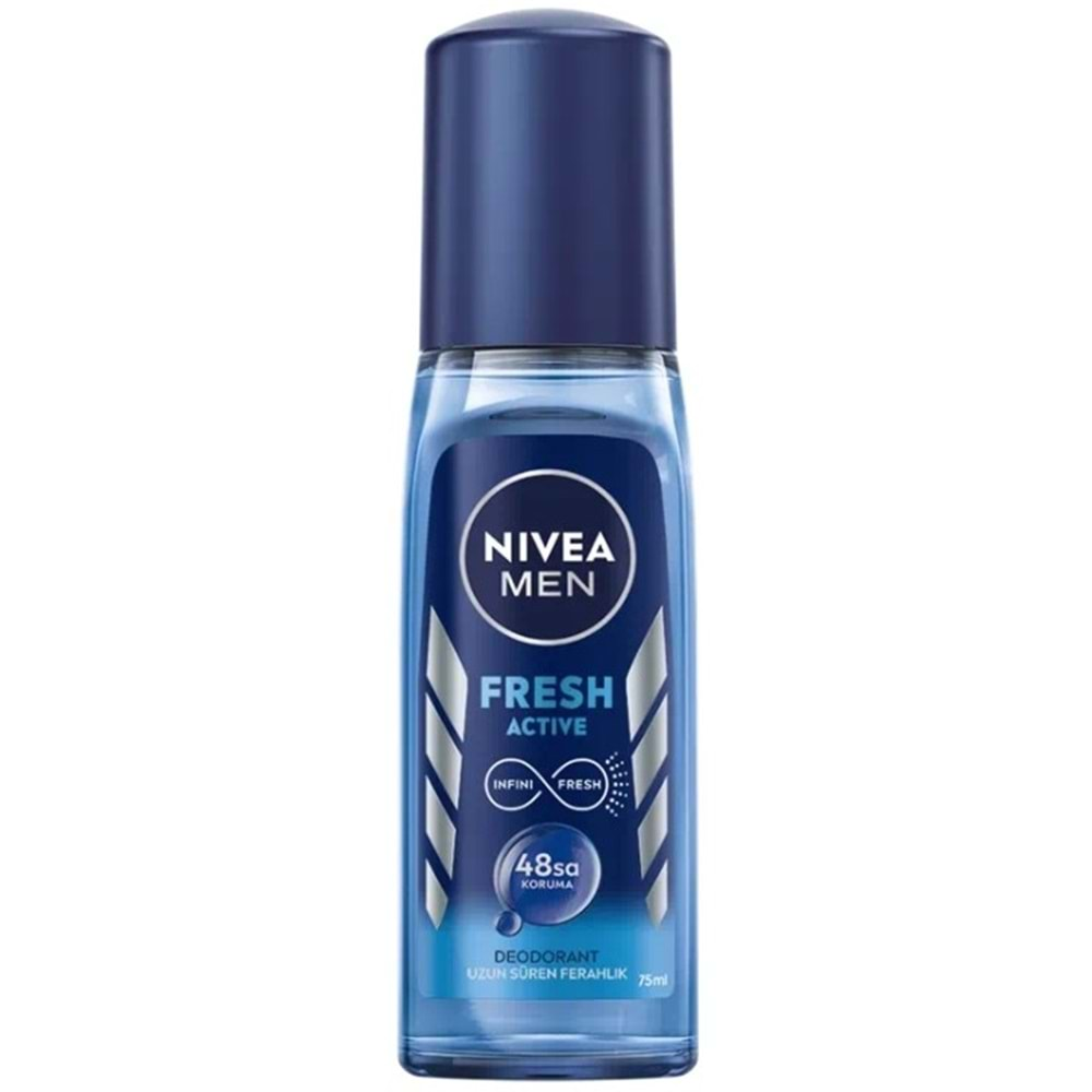 Nıvea Deodorant Fresh Actıve 75Ml Erkek