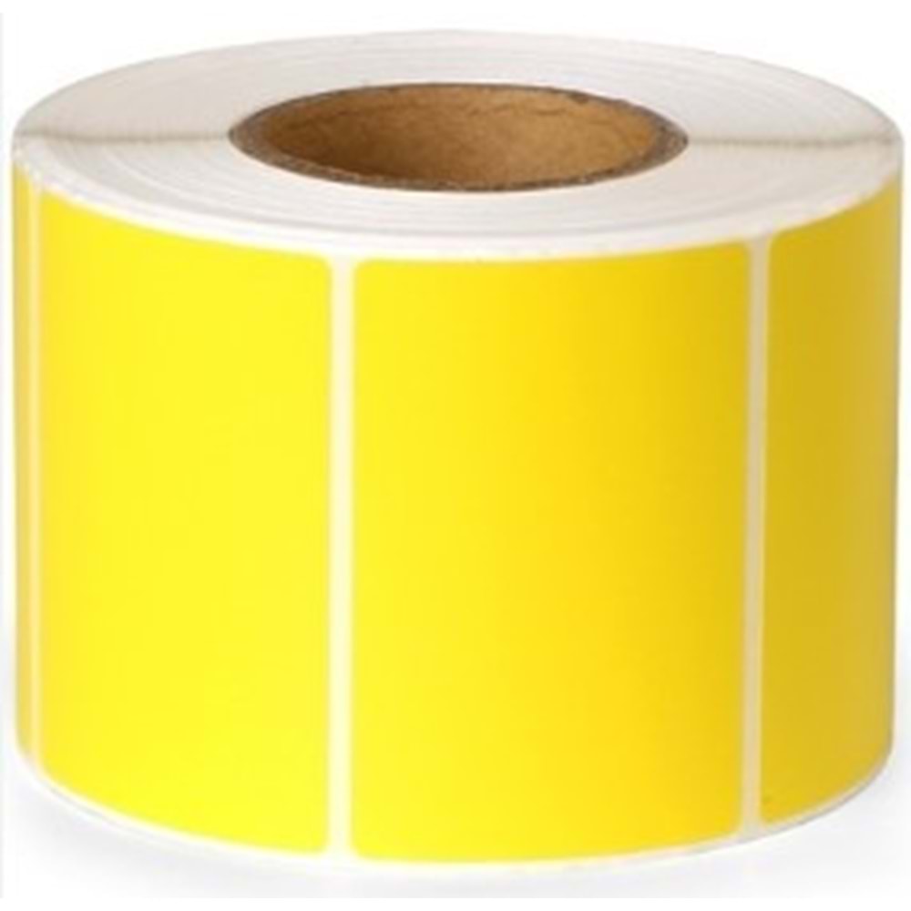 Eczane İlaç Tarif Etiketi Sarı 40*60mm 1000 Adet