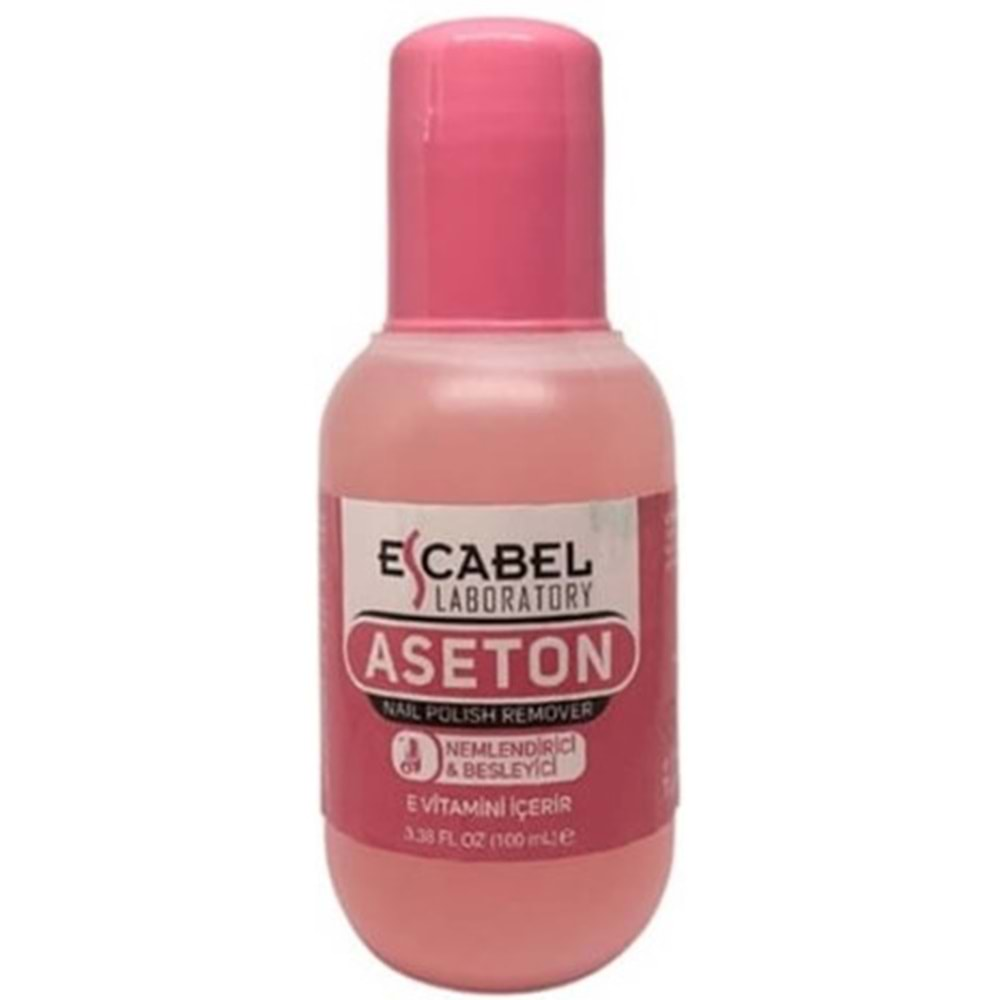 Escabel Aseton Pembe Pompasız 200 ml