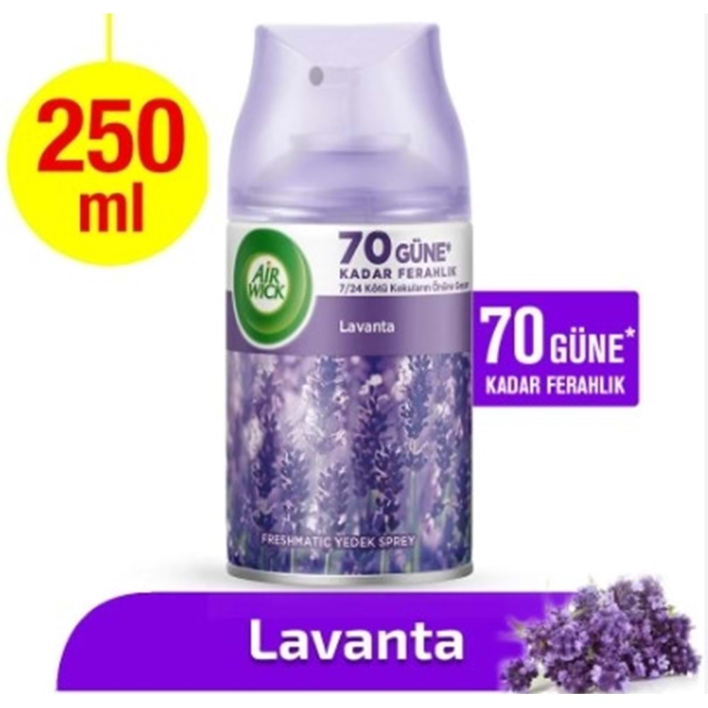 Air Wick Freshmatic Yedek Sprey Lavanta 250Ml