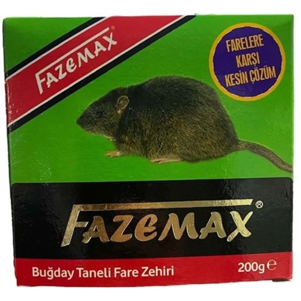 Fazemax Bugday Tanelı Fare Yemı 200Gr