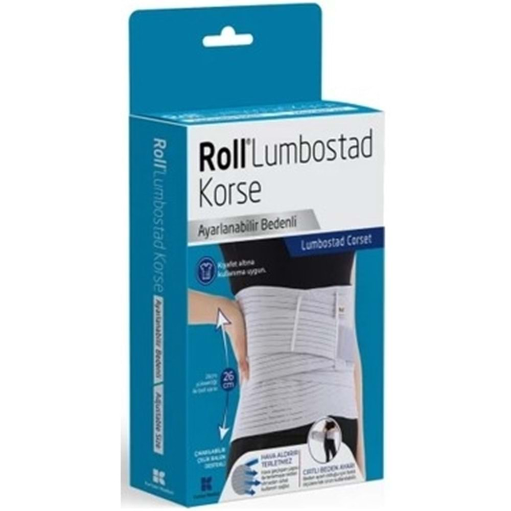 Roll Lumbostad Korse Bedensız 26cm