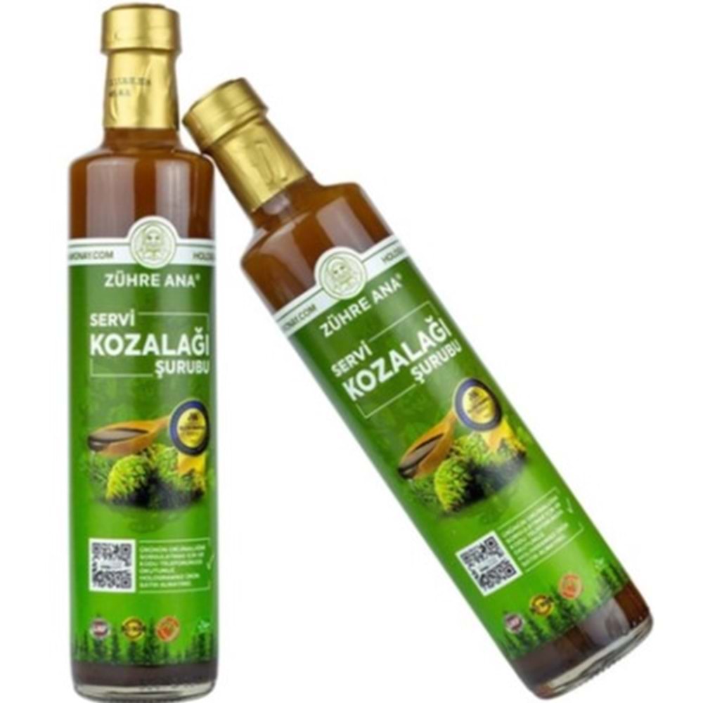 Zühre Ana Servi Kozalağı Şurubu 650ML