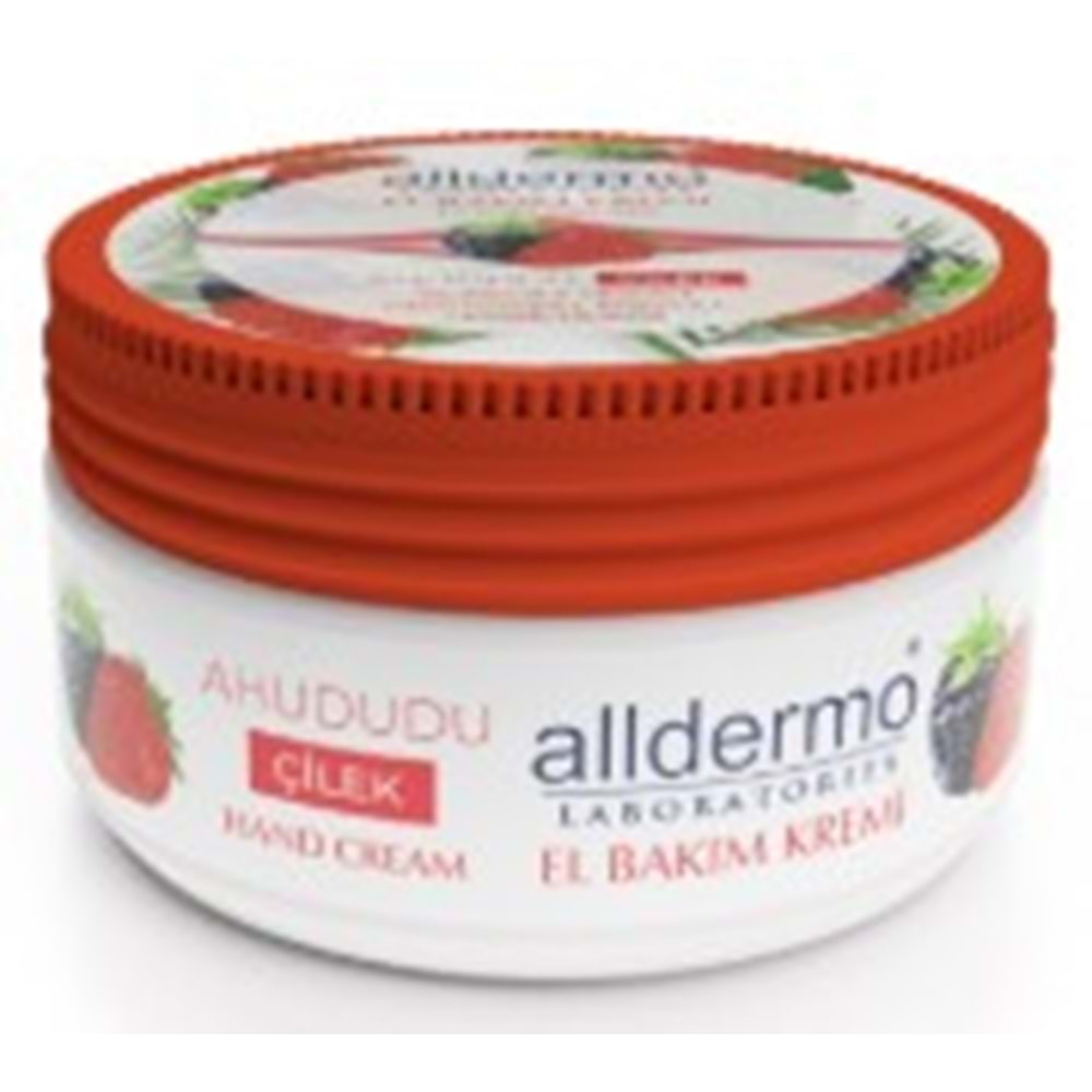 Alldermo El Bakım Kremi Ahududu Çilek 150ml