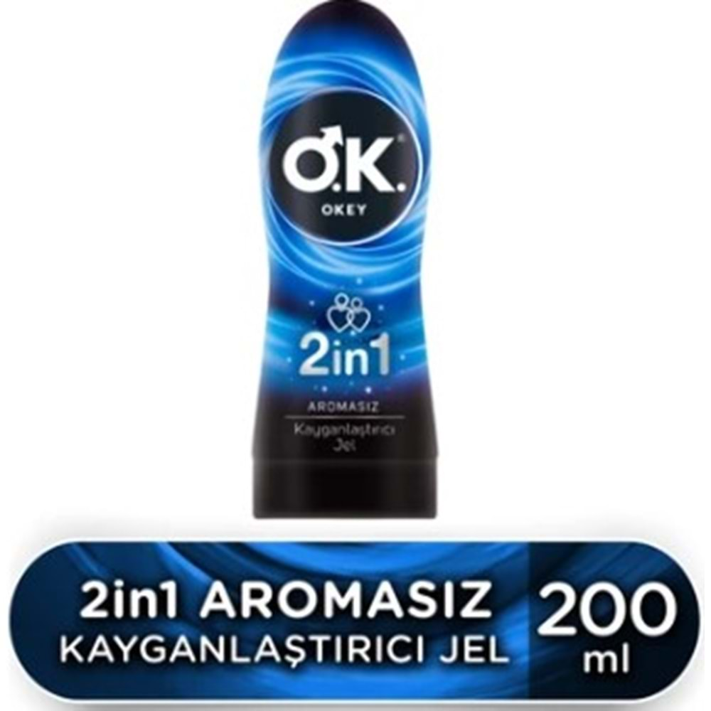 Okey Kayganlastırıcı Jel Aromasız 200Ml