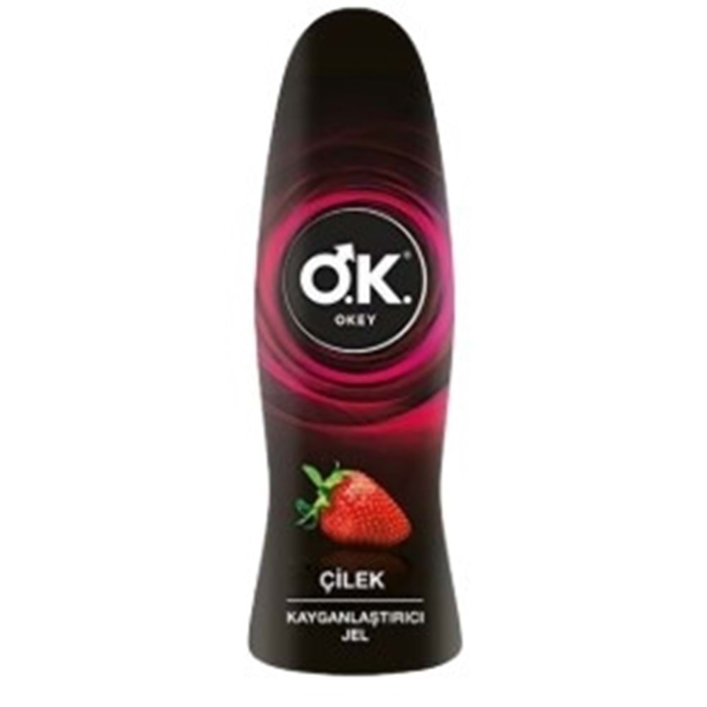 Okey Kayganlaştırıcı Jel 50Ml Çilekli