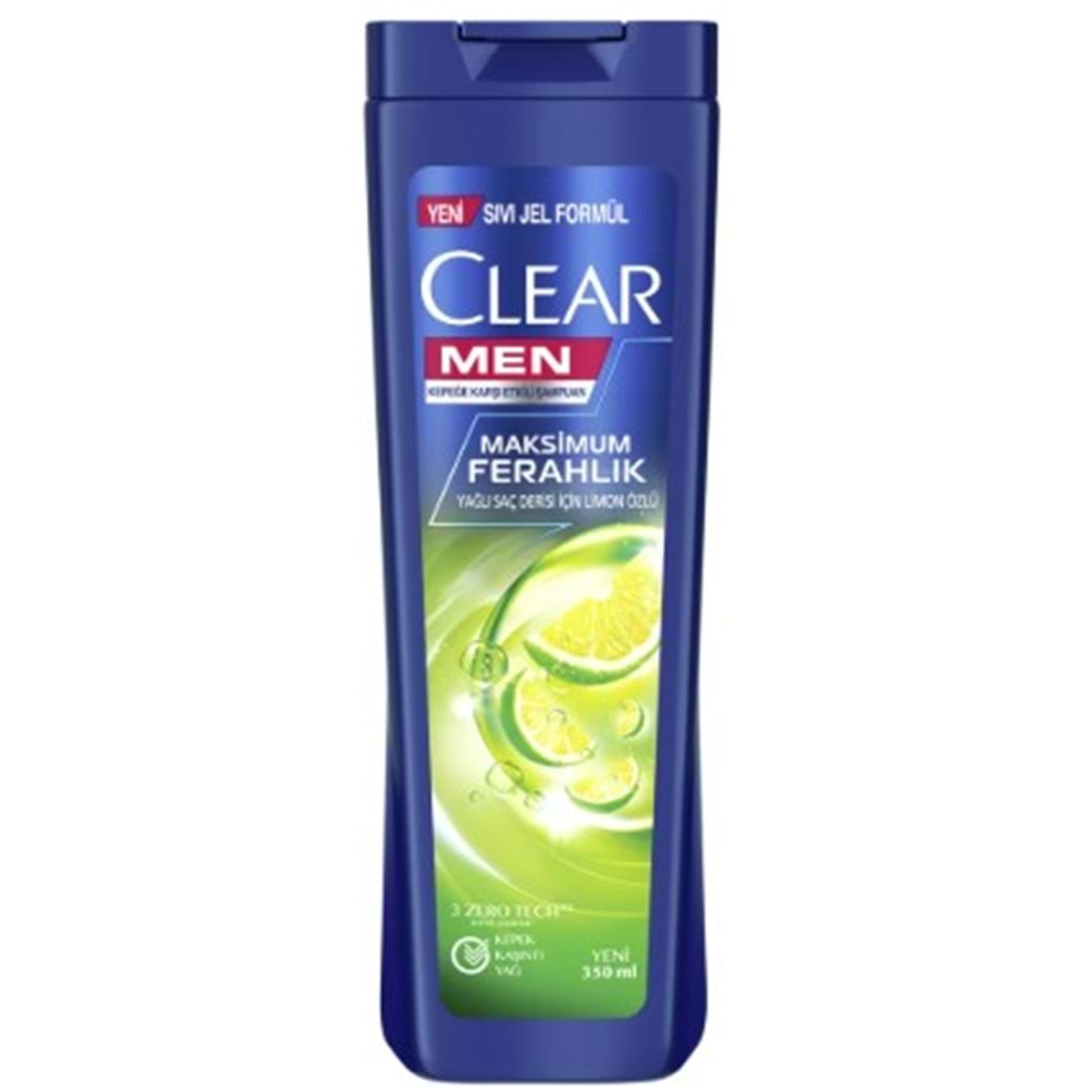 Clear Men Maksımum Ferahlık Sampuan 350Ml