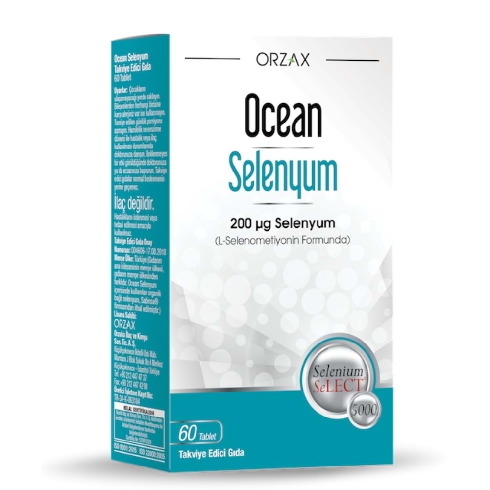 Ocean Selenium 200 MCG 60 Tablet