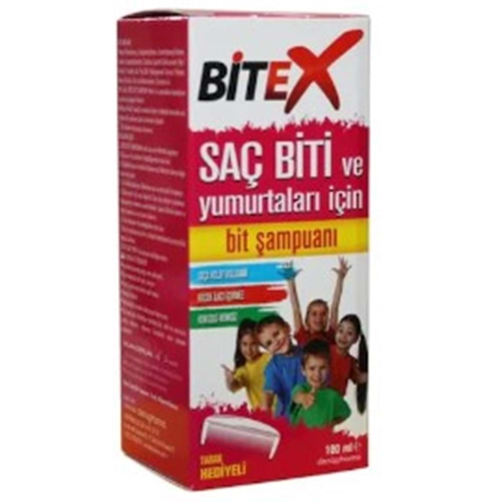 Bitex Bit Şampuan 100Ml + Tarak Hediyeli