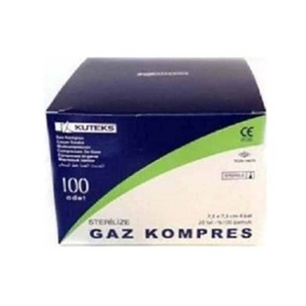 Kuteks Gaz Kompres 100lük (4*25)