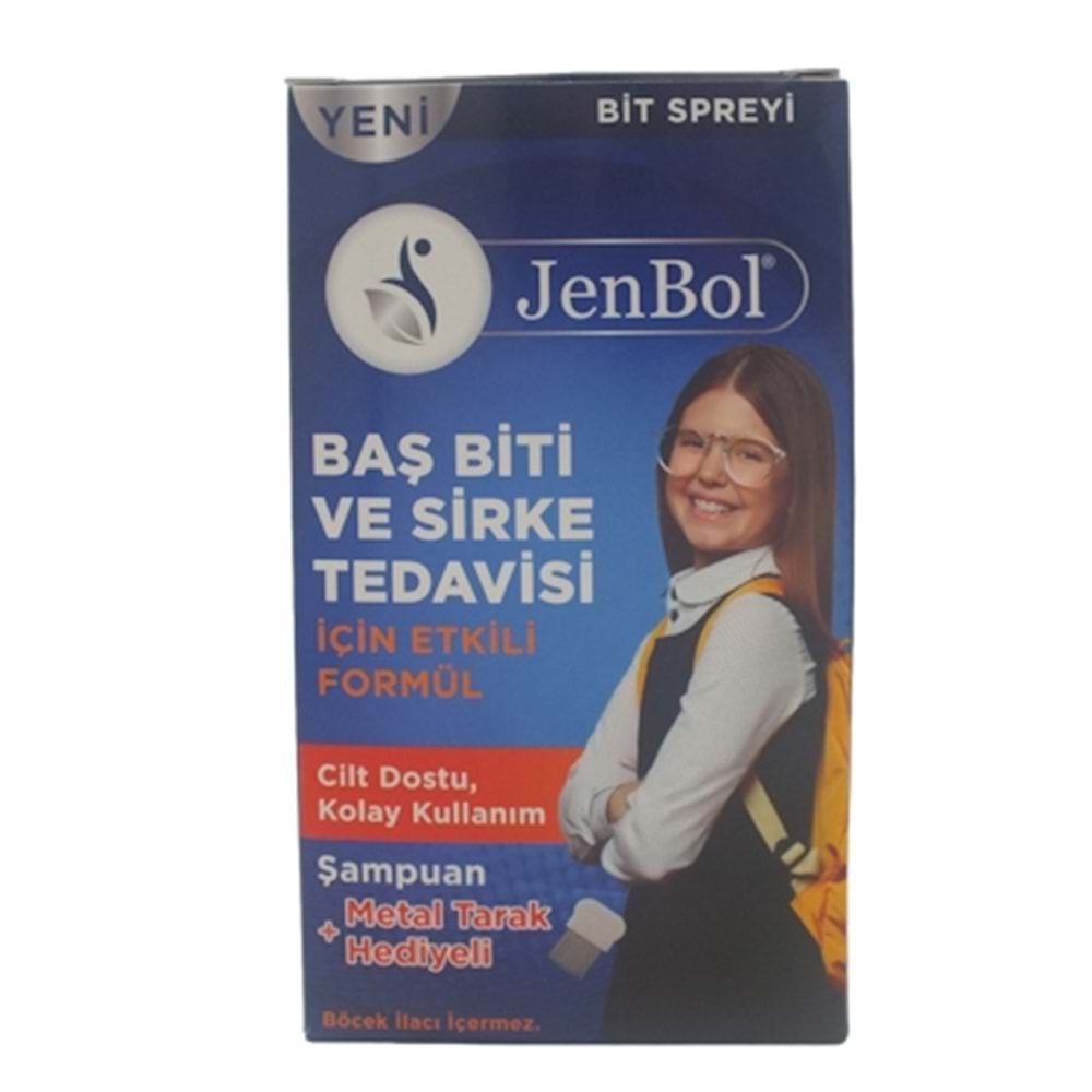 Jenbol Bit Şampuanı + Bit Spreyi Kofre 100ml