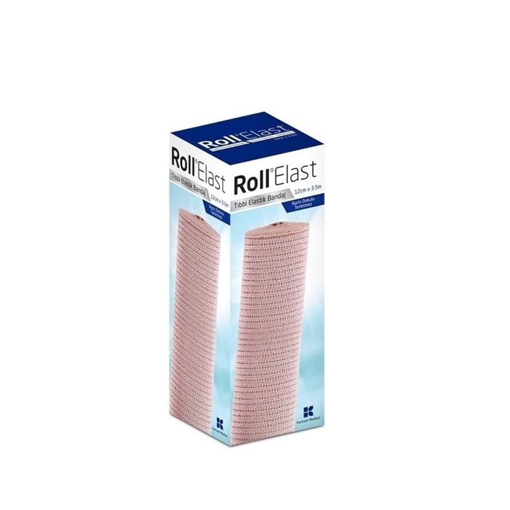 Roll Elastik Bandaj 12 Cm * 3,5 m Ten Rengi