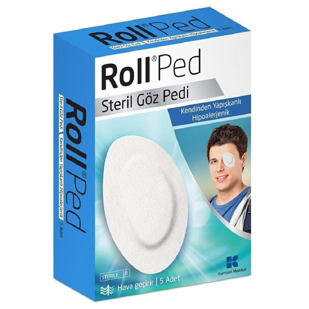 Roll Ped Steril Göz Pedi 5li