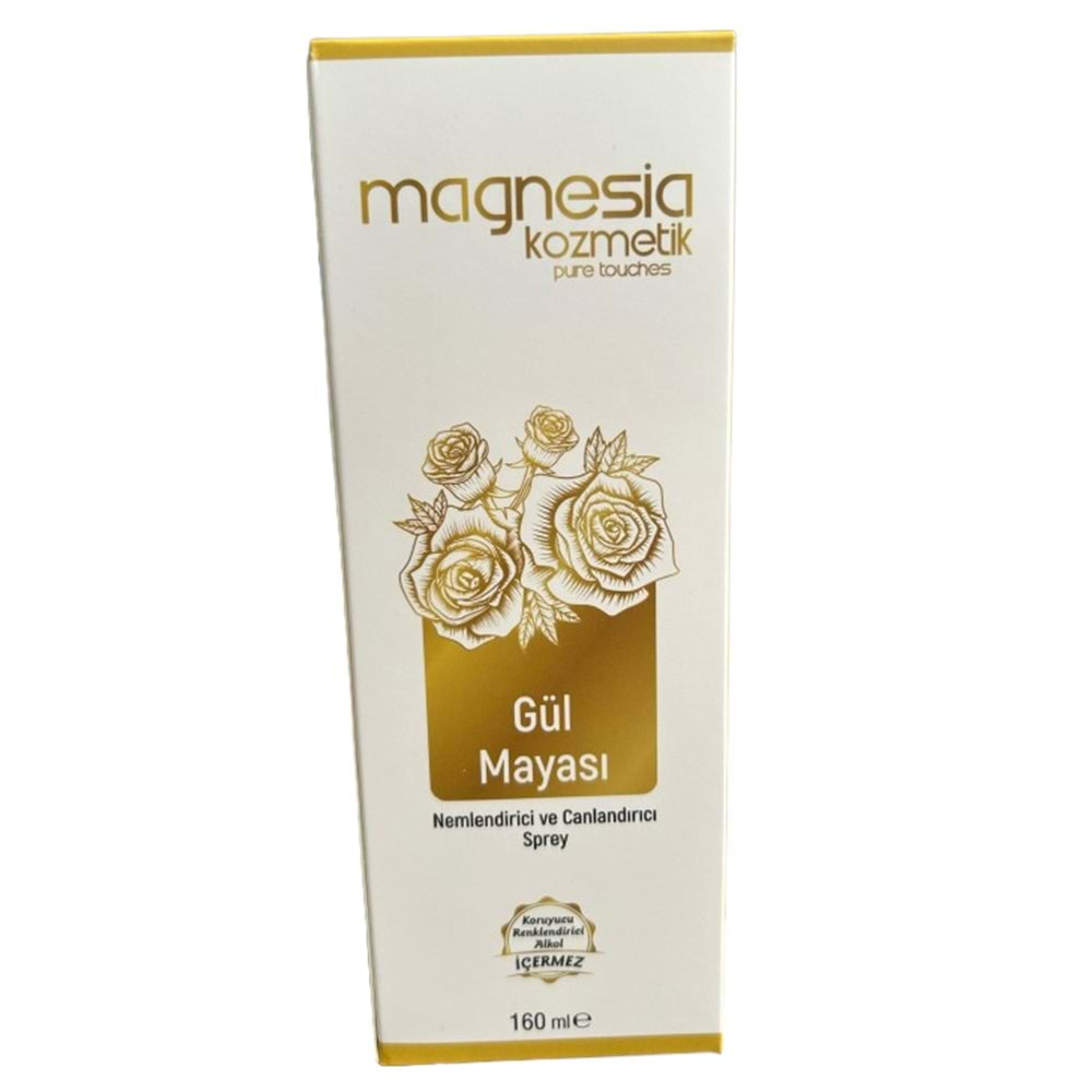 Magnesia Gül Mayası Nemlendirici ve Canladırıcı Sprey 160Ml