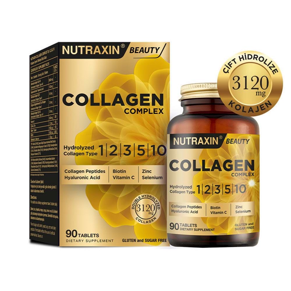 Nutraxin Collagen Complex 3120 mg 90 Tablet