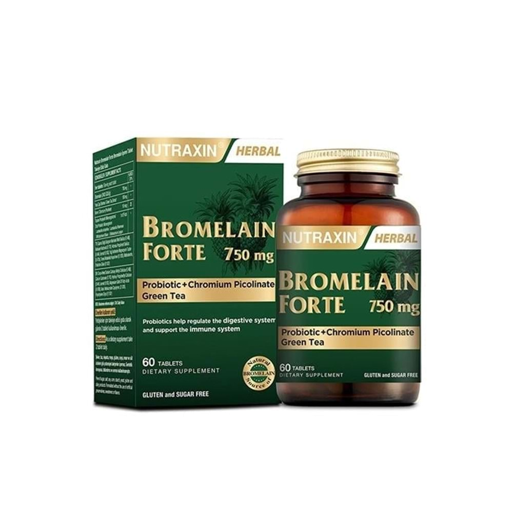 Nutraxin Bromelain Forte 60 Tablet