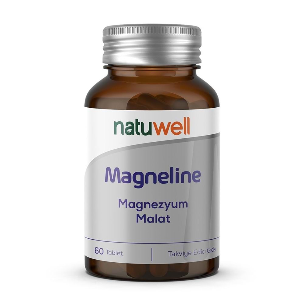 Natuwell Magneline Magnezyum Malat 60 Tablet