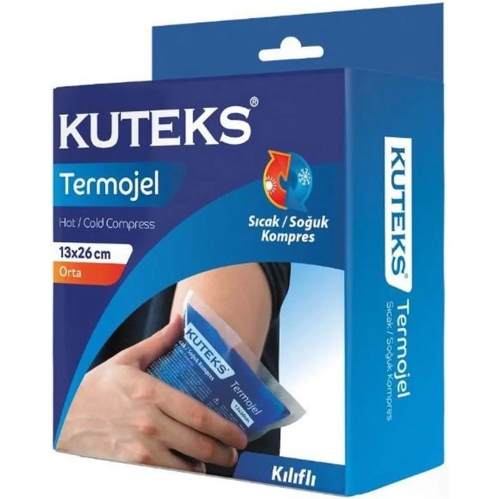 Kuteks Termo Jel Sıcak Soğuk Kompres 13*26cm Orta