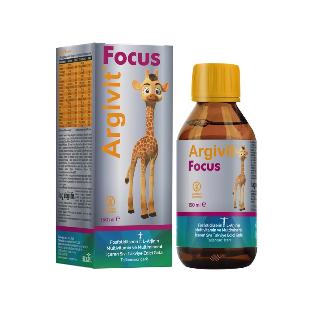Argivit Focus Şurup 150 ml