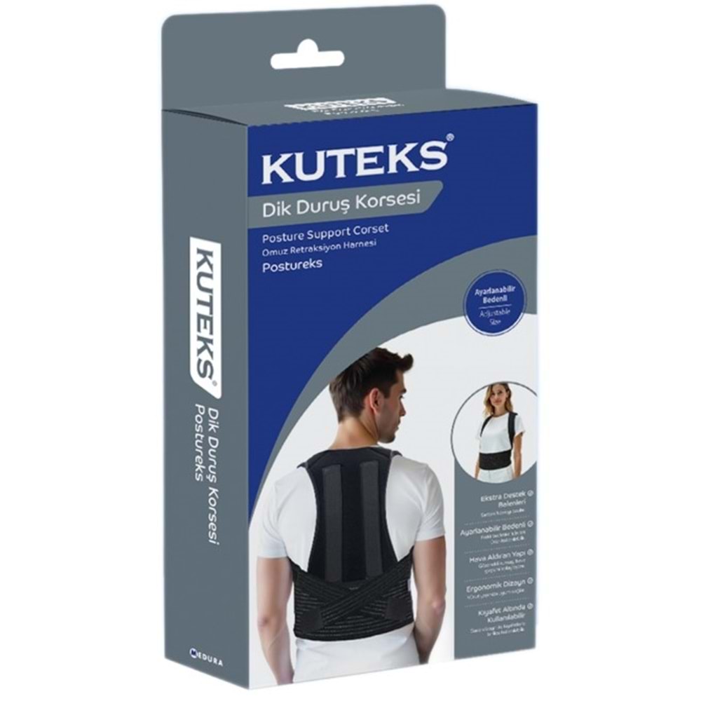 Kuteks Dik Duruş Korsesi Standart Beden