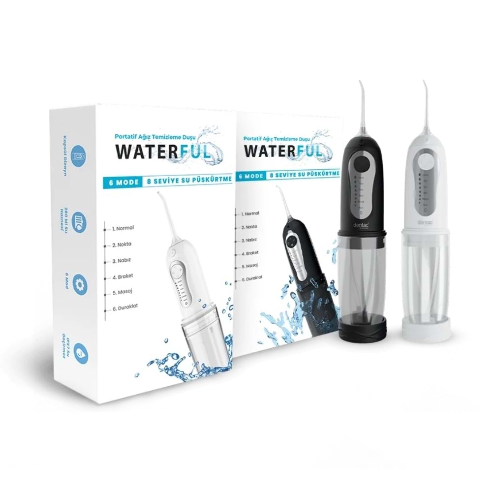 Dentac Waterful Portatif Ağız Temizleme Ve Bakım Duşu
