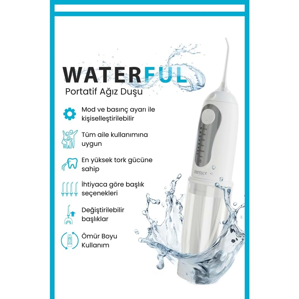 Dentac Waterful Portatif Ağız Temizleme Ve Bakım Duşu
