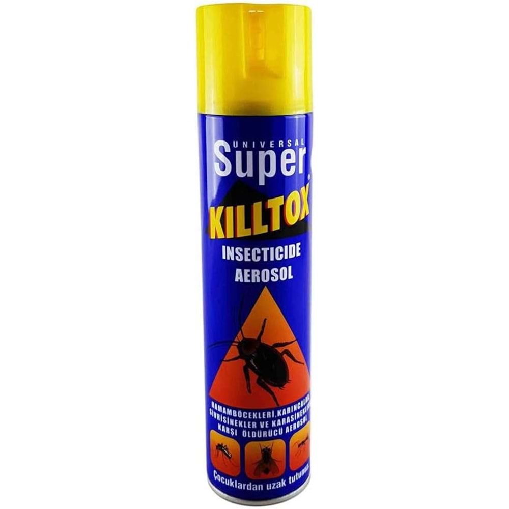 Süper Killtox Böcek ve Sinek İlacı Aerosol