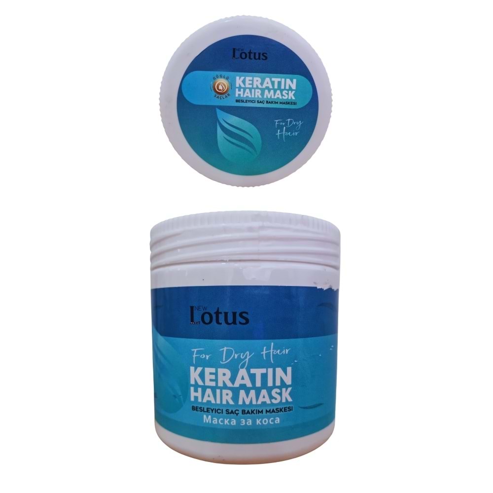 New Lotus Matic Keratin Besleyici Saç Bakım Maskesi 450 mL