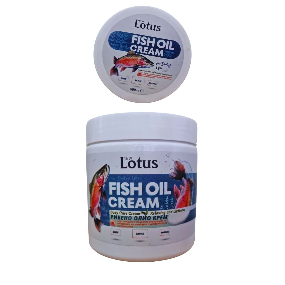 New Lotus Matic Fish Oil Cream 500 mL