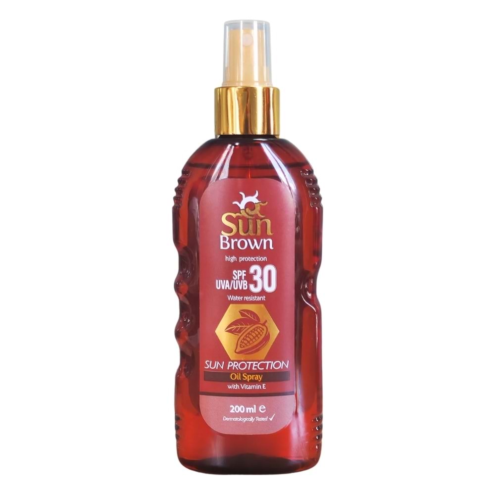 Sun Brown SPF30 Güneş Yağı Spreyi 200 mL