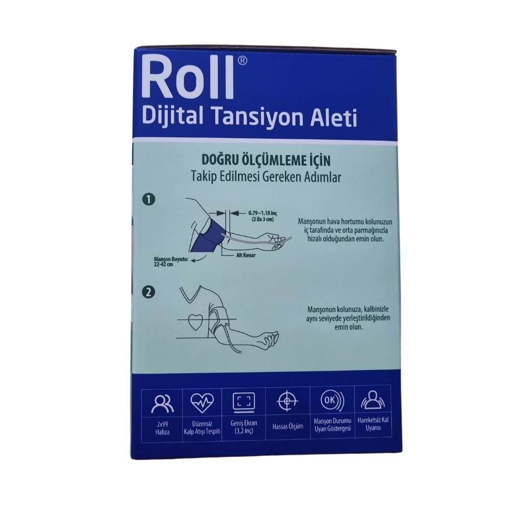 Roll Koldan Ölçer Dijital Tansiyon Aleti