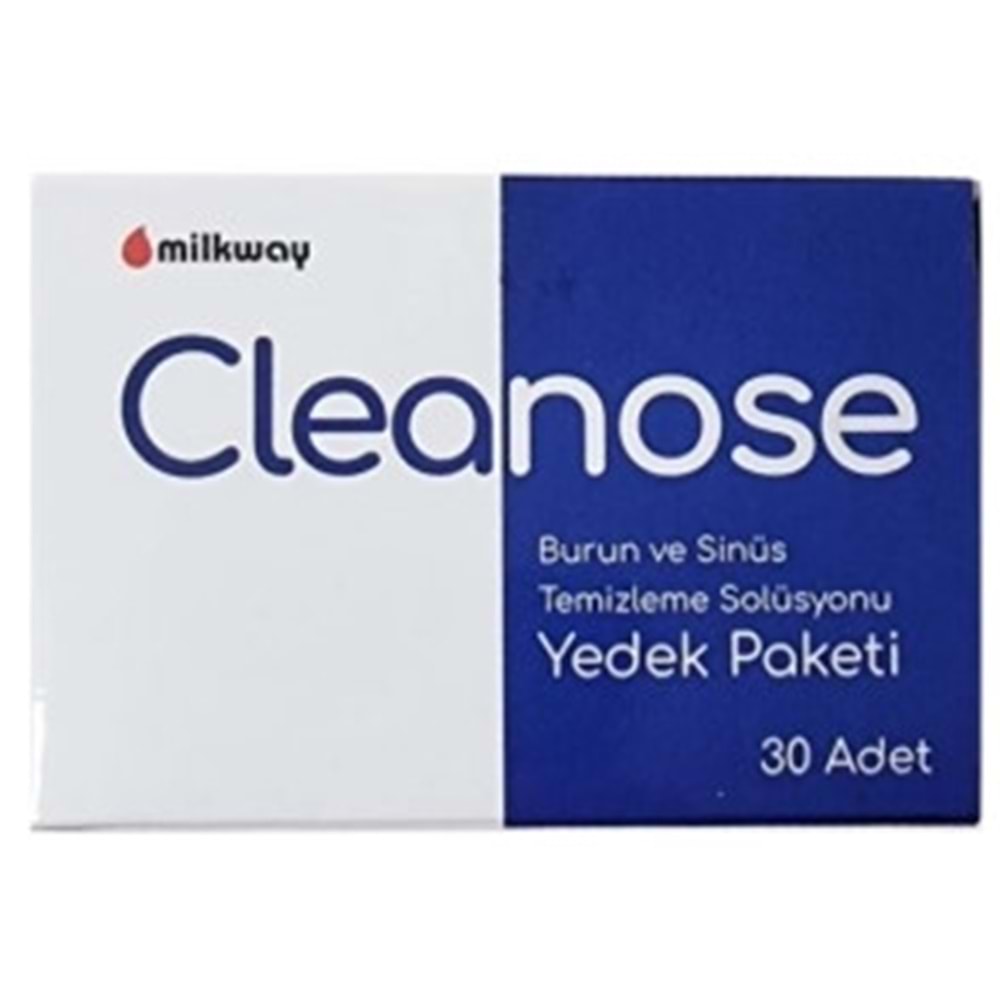 Milkway Cleanose Burun Temizleme Solüsyonu Yedek 30Lu Yetişkin