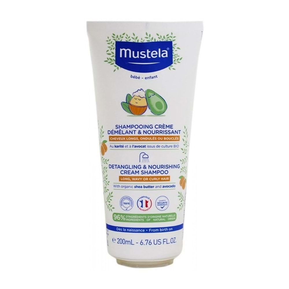 Mustela Dolaşıklık Karşıtı Kolay Tarama Şampuanı 200 mL
