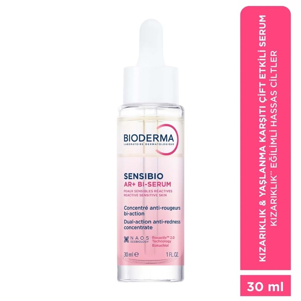 Bioderma Sensibio AR+ BI Kızarıklık ve Yaşlanma Karşıtı Bakuchiol Serum 30 mL