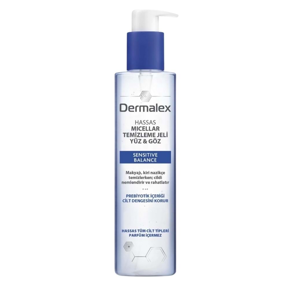 Dermalex Sensitive Balance Hassas Micellar Temizleme Jeli 200 mL