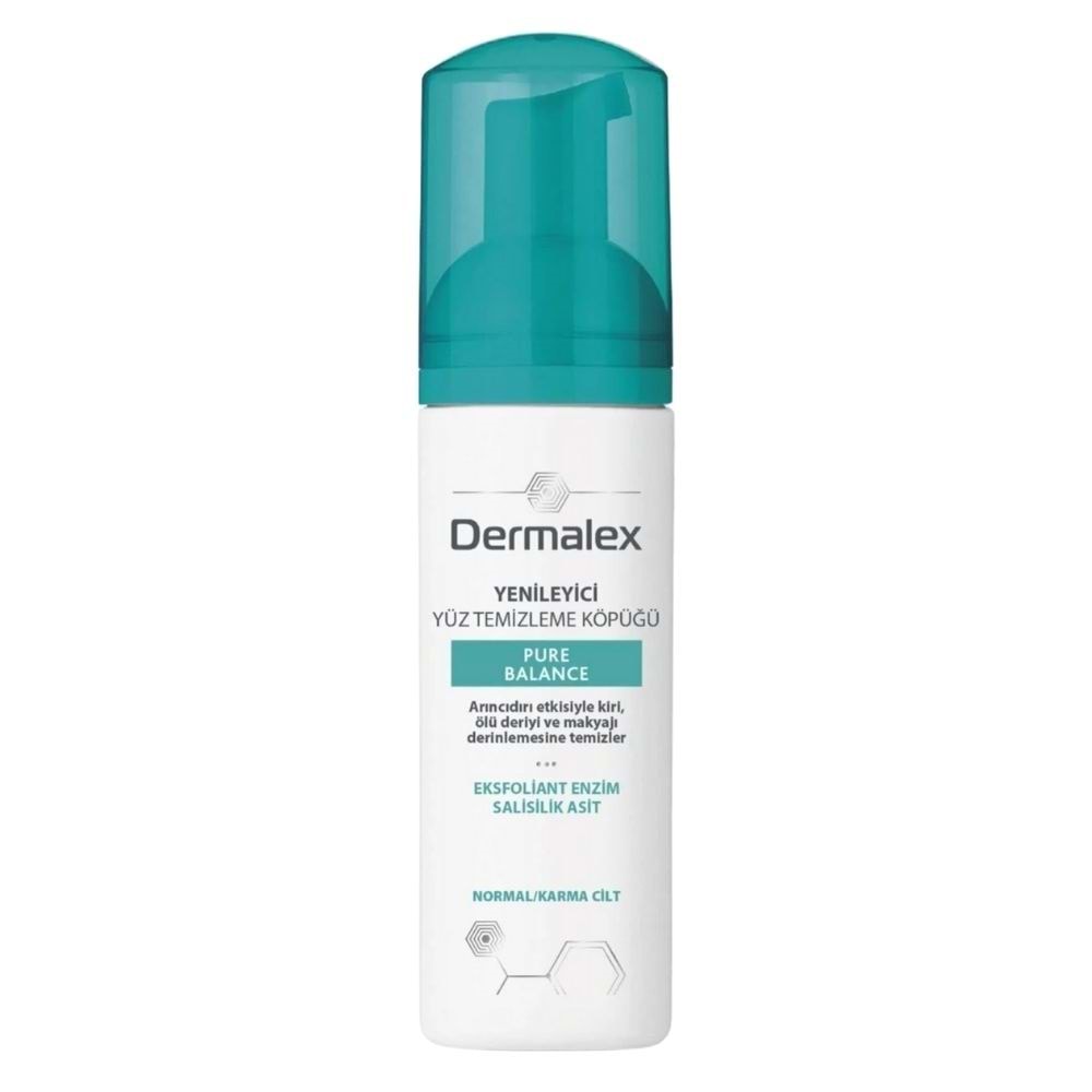 Dermalex Pure Balance Yenileyici Yüz Temizleme Köpüğü 150 mL