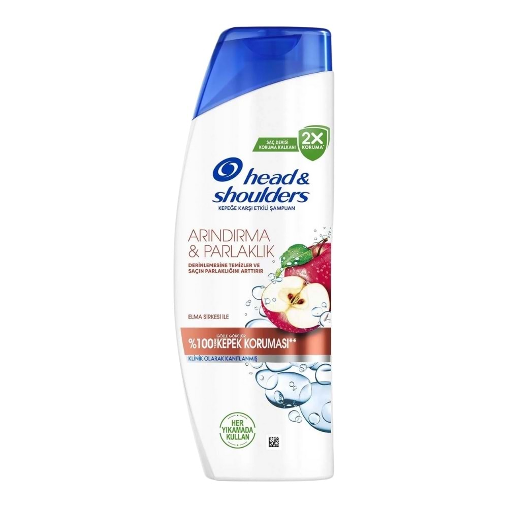 Head&Shoulders Şampuan Arındırma ve Parlaklık 330Ml