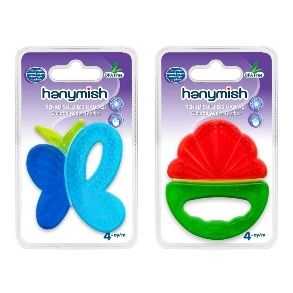 Hanymish Renkli Sulu Diş Halkası (700)