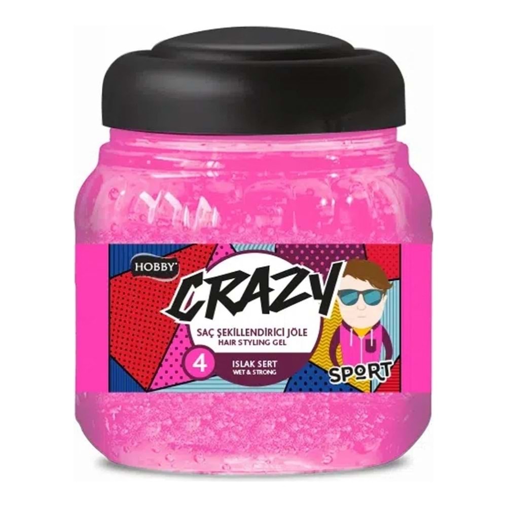 Hobby Crazy Jöle 150 mL Islak Sert (Pembe)