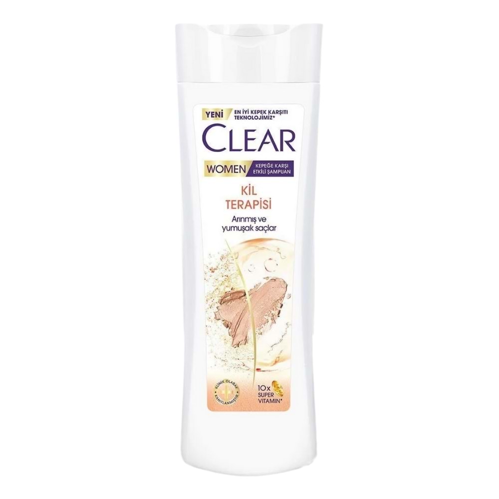 Clear Women Şampuan Kil Terapisi 350 mL
